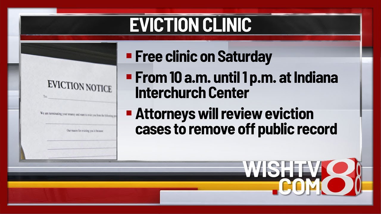 Indiana Justice Project hosting eviction sealing clinic