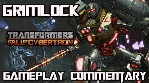 Transformers Fall of Cybertron - Grimlock Multiplayer Gameplay & Armor Set w/ Commentary