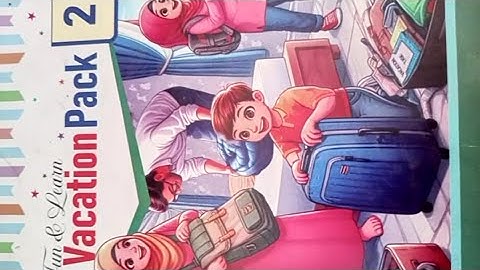 Summer Vacation task of Class 2 Urdu and islamiyat. Dar e Arqam School🎒📚 Summer vacation task