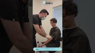 اجريت اليوم عملية زراعة الشعر للتواصل مع المركز ‎+90 542 826 34 40