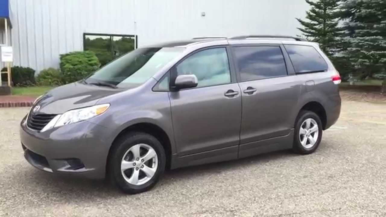 2013 Toyota Sienna LE Auto Side Entry Wheelchair Accessible Van 1 800 625 6335 YouTube