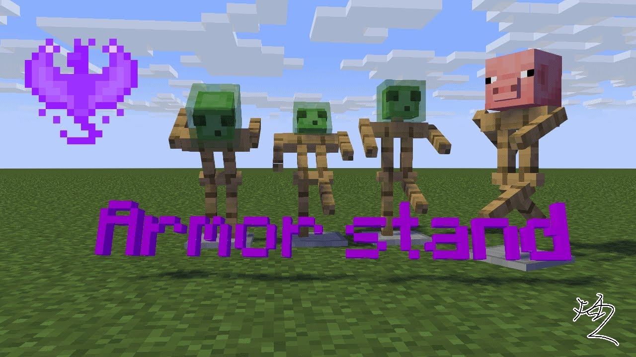 Como Hacer Un Soporte De Armadura En Minecraft
