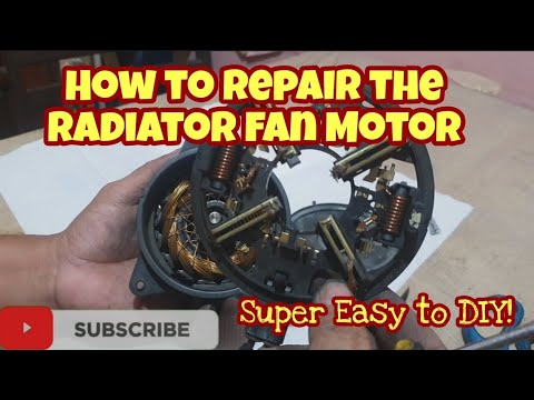 HOW REPAIR THE RADIATOR FAN MOTOR | SUPER EASY TO DIY - YouTube