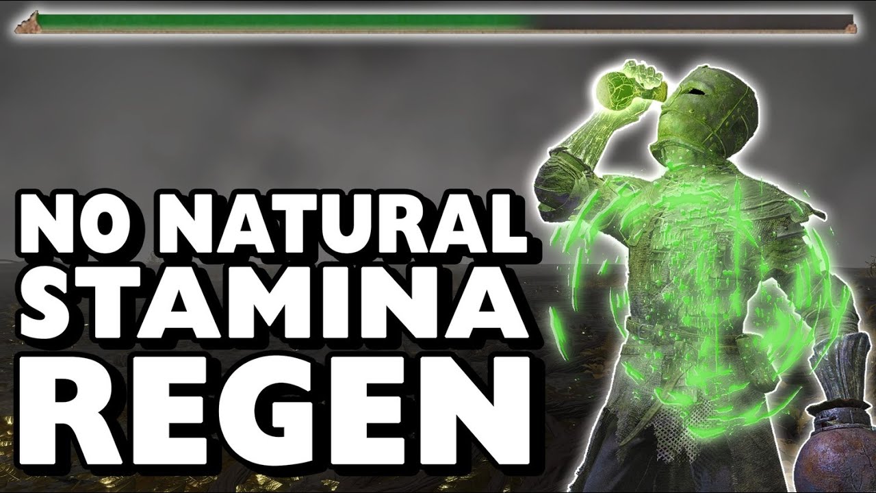 Elden Ring, But I Have to DRINK to Regain Stamina