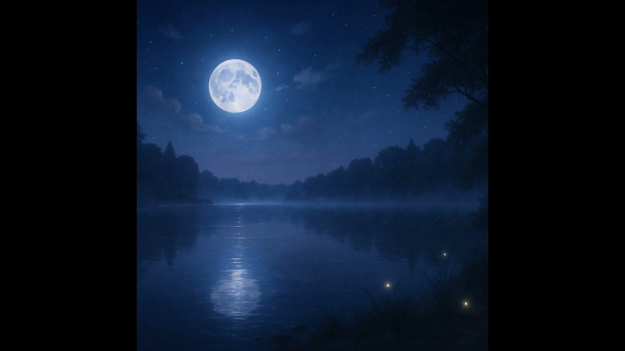 Moonlit Riverbank: A Journey to Deep Rest and Relaxation – for sleep