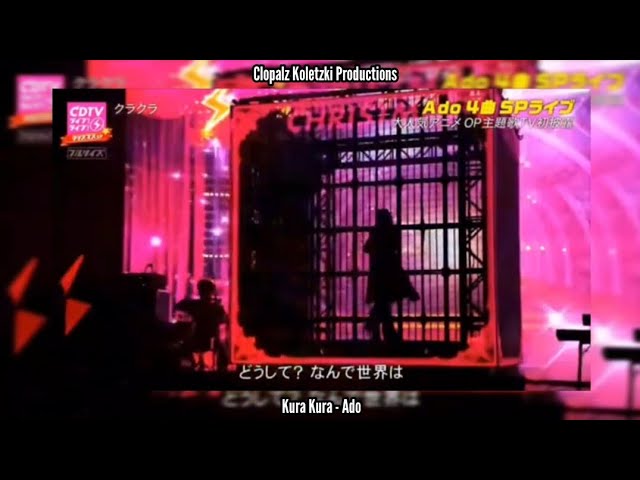 Ado - Kura Kura | Live Performance (Traduzido Em PT-BR (Spy X Family Opening 2) class=