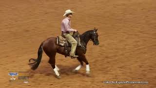 SJR Diamond Tazman   Shown by Ricky D Piggott   2022 NRCHA SBF Rein Work Prelims