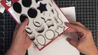 Party Balloon Stamps Demo and Sample