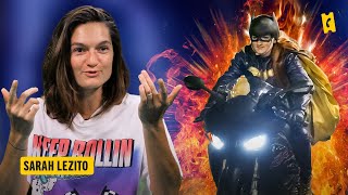 Cascadeuse moto dans Avengers, Batman, Batgirl... Sarah Lezito décrypte ses meilleures cascades !