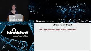 Black Hat USA 2016 Exploiting Curiosity and Context How to Make People Click on a Dangerous Link