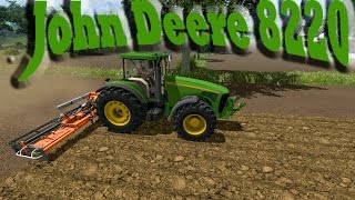 Farming Simulator 2013 - John Deere 8220 + Emy 6 m