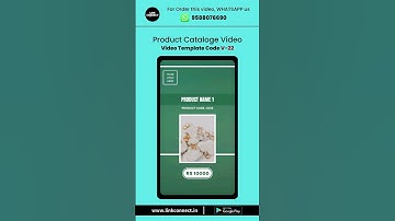 Product Catalogue Video | Business Animated Video |  Video Code : V-22