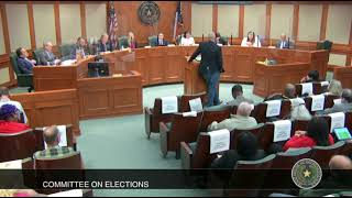 Rep. Chip Roy Address TX Legislative Elections Committee Hearing on Election Integrity