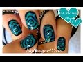 Halloween Nail Art |  Hypnotic Swirl Nails ♥ Diseño de Uñas para Halloween