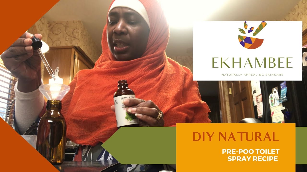 DIY Natural Pre-poo Toilet Spray Recipe