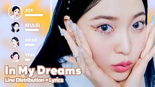 Red Velvet - In My Dreams (Line Distribution + Lyrics Karaoke) PATREON REQUESTED