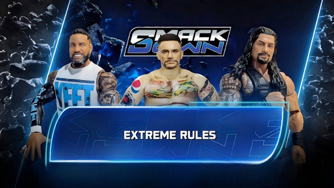 WWE 2K25 — Элитный Роман Рейнс против Элитного CM Панка против Элитного Джея Усо | WWE