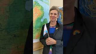 Rep Julie Brixie shows support for Trans Empowerment Month 2021