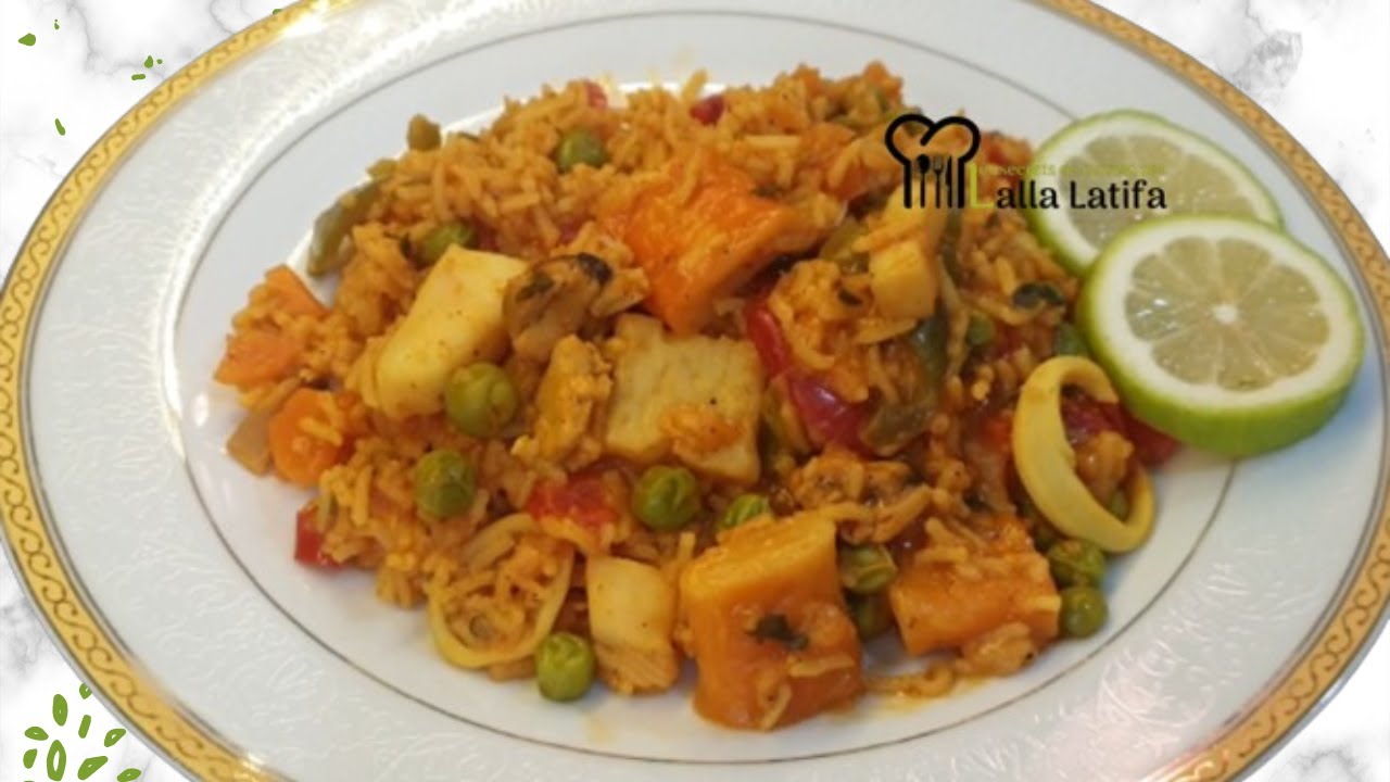 PAELLA au Thermomix بايلا #thermomix #food #paella @cheflallalatifa