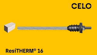 How to fix heavy duty fastenings on insulated concrete! ResiTHERM® 16