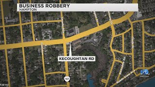 Hampton police searching for suspect in connection with a robbery at 7-Eleven