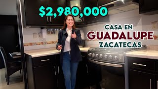 Venta de Casa Privada Lirios de Guadalupe, Zacatecas