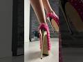Pink Peeptoe High Heels Pumps | #highheels #heels #heelsshorts