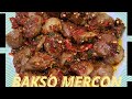 Resep Bakso mercon Pedas nagih #resep #resepmasakan #resepbakso #baksomercon
