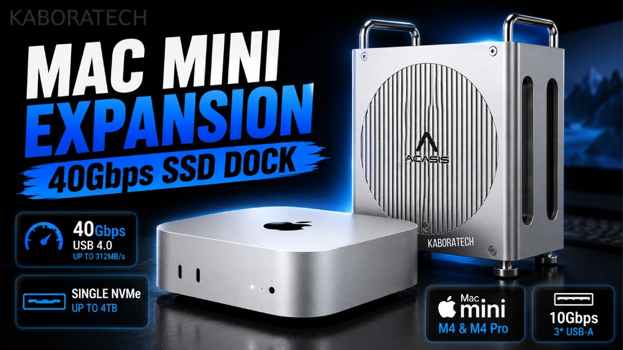 Acasis Workstation 40Gbps Review & Unboxing - YouTube
