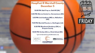 FRIDAY 12/5: Marshall County Hoopfest-2025