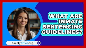 What Are Inmate Sentencing Guidelines? - CountyOffice.org