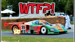 MAZDA 787B SCREAMING DOWN THE TRACK !!!  Is this worlds best souding car ever?