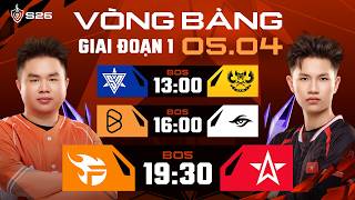 SPN vs GAM | BOX vs TS | FPT vs 1S | GIAI ĐOẠN 1 - LƯỢT VỀ | ĐTDV MÙA XUÂN 2026 (NGÀY 05/04) screenshot 3