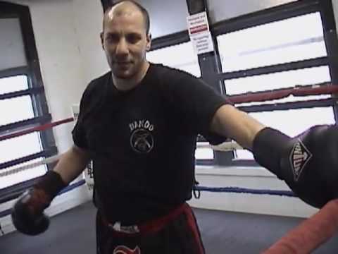 Whoifwhat: Former World Kickboxing champ Dan Lucas & boxer Mike Englert workout & talk spring 2004