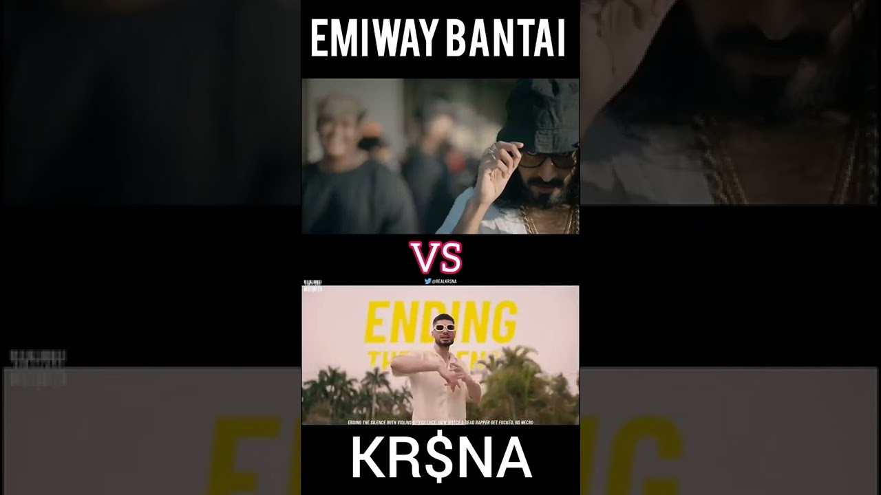 EMIWAY VS KR$NA beef 