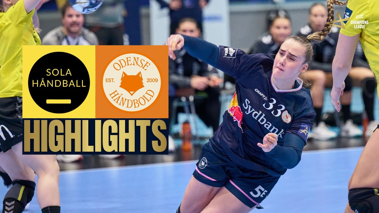 Sola HK 🆚 Odense Håndbold | Highlights | EHF Champions League Women 2025/26