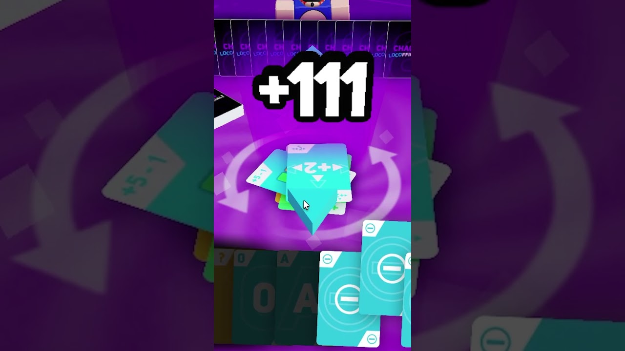 QUASE COMPROU +99 NO UNO CAOS, MAS... #shorts #games #uno #roblox