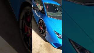 Unlocking Blue Huracan Performante #shorts