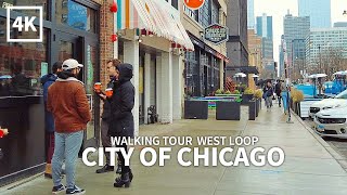 Celebrity [4K] CHICAGO - Walking Tour Downtown West Loop Fulton, Randolph Street & Washington Street, Illinois Net Worth