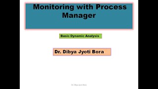 #procmon|Process Monitor|Monitoring with Process Manager