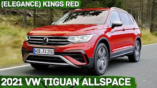 2021 Vw Tiguan Allspace Elegance In Beautiful Kings Red