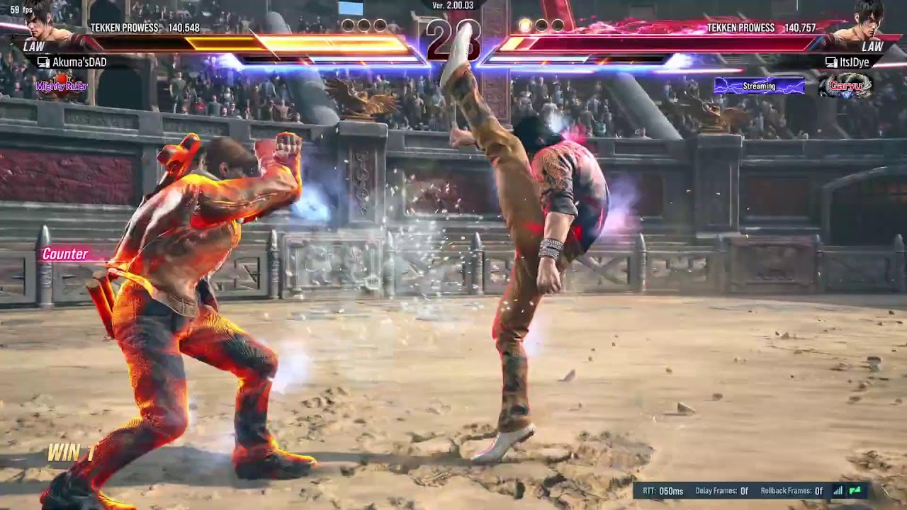 Law Akuma's Dad VS Law ItsJDye 1st to 10