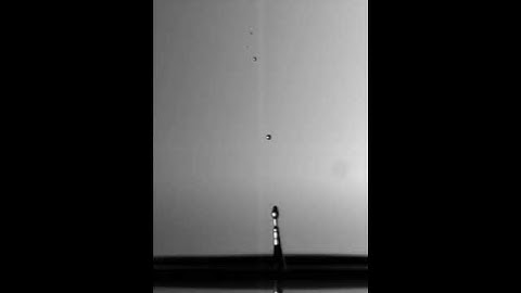 Bubble entrapment (Above surface)