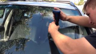 How to repair chips in Auto Glass