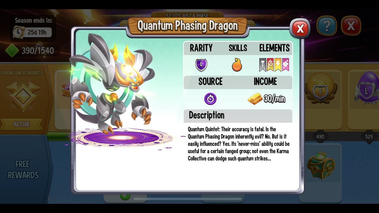 DRAGON CITY - MỞ DIVINE PASS : QUANTUM QUINTET - RỒNG CÓ SKILL KHẮC CHẾ ...