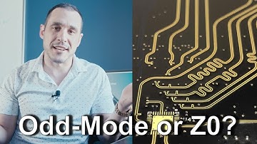 Odd-Mode Impedance vs. Characteristic Impedance in Differential Pairs