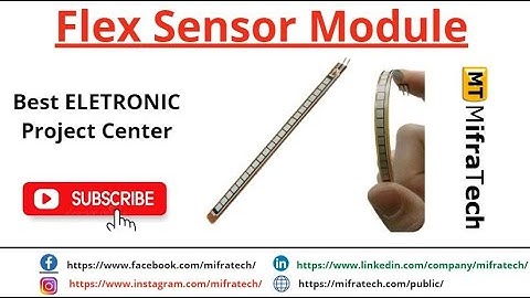 Flex Sensor Module - Mifratech#bestcapacitor#bestresistor#bestelectroniccomponents#bestarduino