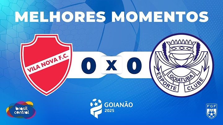MELHORES MOMENTOS | VILA NOVA X GOIATUBA | GOIANÃO 2025 NA TBC | 11/02/2025