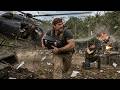 Airborne Commandos Break Enemy Lines, Destroy a Terrorist Base and Rescue the Hostages!