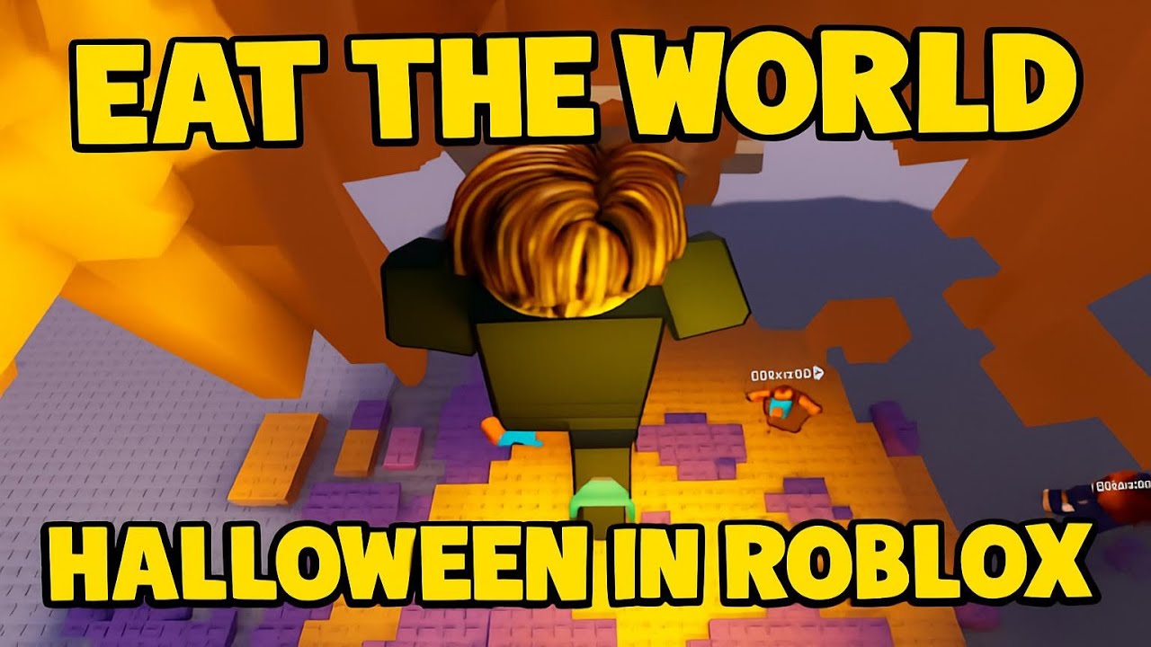 Eat the World от mPhase - Хэллоуин | Roblox | Геймплей, Без комментариев, Android
